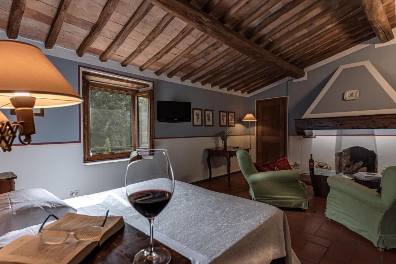 Tenuta Il Corno Agriturismo Сан-Кашиано-ин-Валь-ди-Пеза Экстерьер фото
