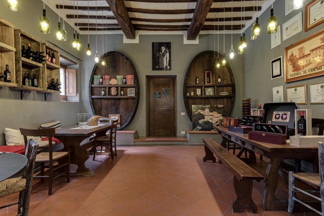 Tenuta Il Corno Agriturismo Сан-Кашиано-ин-Валь-ди-Пеза Экстерьер фото